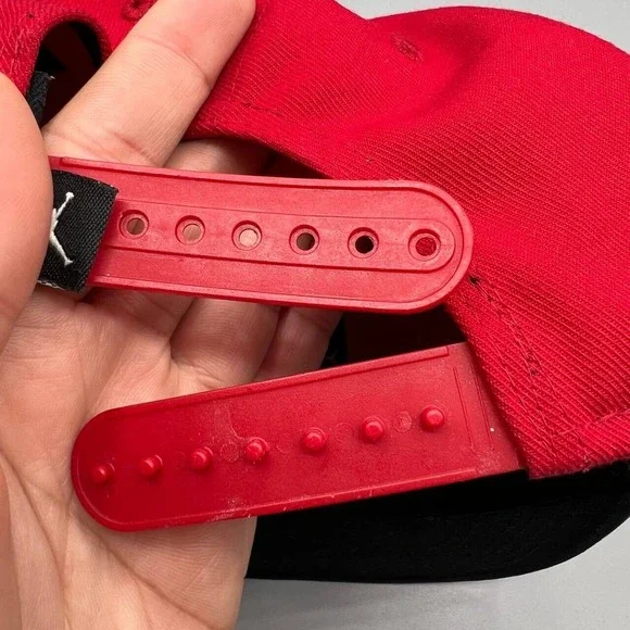 Air Jordan Hat Men Red Black Jumpman‎ Bred Wings Snap Back Cap